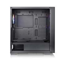 Thermaltake Divider 370 TG, Midi Tower, PC, Schwarz, ATX, EATX, micro ATX, Mini-ITX, SPCC, Multi