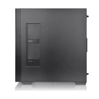 Thermaltake Divider 370 TG, Midi Tower, PC, Schwarz, ATX, EATX, micro ATX, Mini-ITX, SPCC, Multi