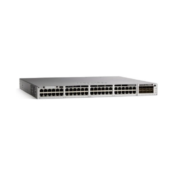 Cisco Catalyst C9300-48UXM-A, Managed, L2/L3, 10G Ethernet (100/1000/10000), Power over Ethernet (PoE), Rack-Einbau, 1U