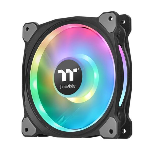 Thermaltake Riing Duo 12 RGB Premium Edition, Ventilator, 12 cm, 500 RPM, 1500 RPM, 23,9 dB, 42,45 cfm