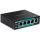 TRENDnet TE-FP051, Unmanaged, Fast Ethernet (10/100), Vollduplex, Power over Ethernet (PoE), Wandmontage