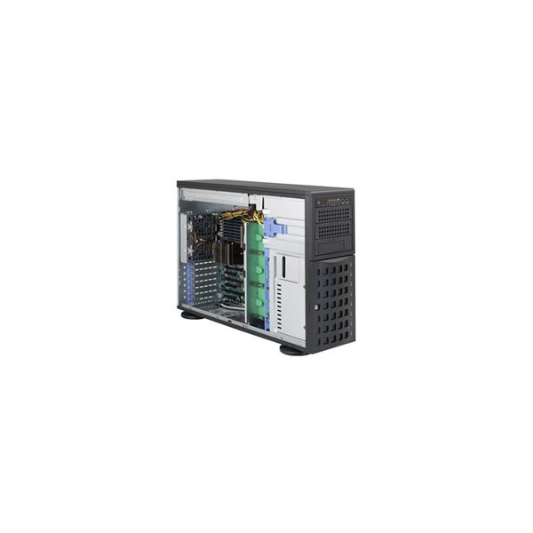 Supermicro CSE-745BTQ-R920B, Full Tower, Server, Schwarz, ATX, EATX, micro ATX, 4U, Ventilatorausfall, HDD, Netzwerk, Leistung