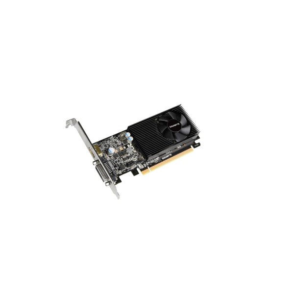 Gigabyte GV-N1030D5-2GL, GeForce GT 1030, 2 GB, GDDR5, 64 Bit, 4096 x 2160 Pixel, PCI Express x16 3.0