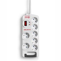 SALICRU SPS SAFE 7, 918 J, 7 AC-Ausgänge, Typ F, 250 V, 50 Hz, 10 A