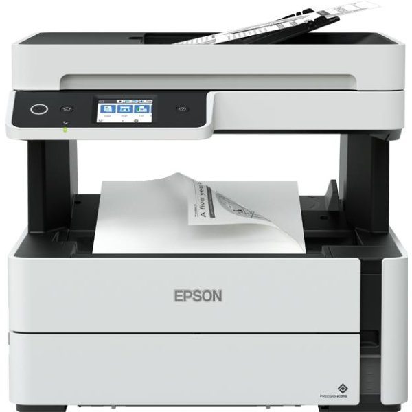 Epson EcoTank ET-M3180, Tintenstrahl, Monodruck, 1200 x 2400 DPI, A4, Direktdruck, Schwarz, Weiß