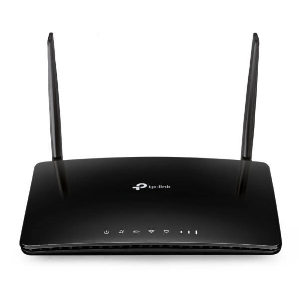 TP-LINK Archer MR500, Wi-Fi 5 (802.11ac), Dual-Band (2,4 GHz/5 GHz), Ethernet/LAN, 3G, Schwarz, Tabletop-Router