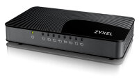 ZyXEL GS-108S v2, Unmanaged, Gigabit Ethernet (10/100/1000)